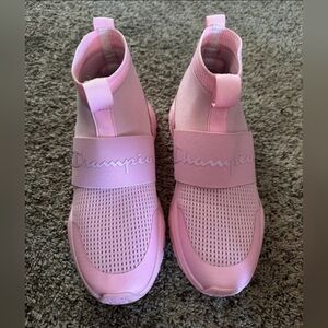 Champion pink rally shoes 8